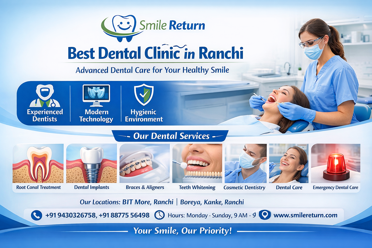 dental clinic in ranchi